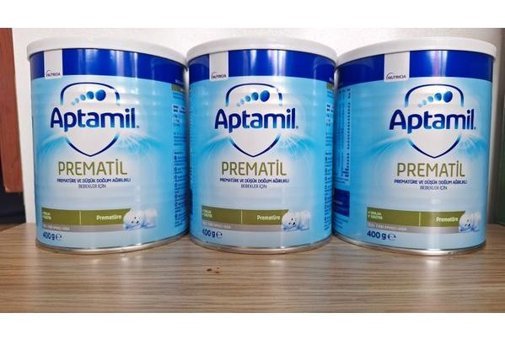 Aptamil Prematil Yenidoğan Prematüre Tahılsız Glutensiz Organik Probiyotikli Devam Sütü 3x400 gr
