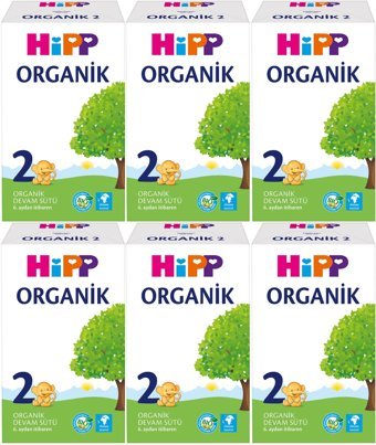 Hipp Tahılsız Organik Probiyotikli 2 Numara Devam Sütü 6x600 gr