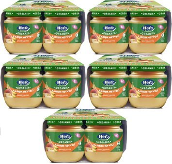 Hero Baby Karışık Laktozsuz Tahılsız Glutensiz Organik Meyveli Kavanoz Maması 20x120 gr