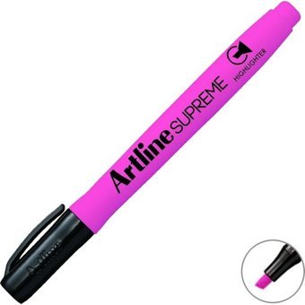 Artline Epf600 Supreme Neon Lila Kesik Uçlu Fosforlu Kalem