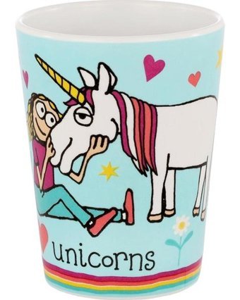 Tyrrell Katz Unicorn Kulpsuz 190 ml Alıştıştırma Bardağı Turkuaz