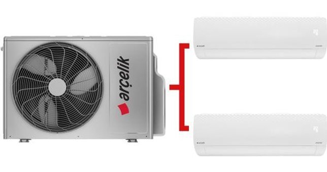 Arçelik ZM30105 12+24 30000 Btu A++ Enerji Sınıfı R32 Inverter Multi Split Duvar Tipi Klima