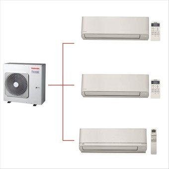 Toshiba 30708 Btu A++ Enerji Sınıfı R32 Inverter Multi Split Duvar Tipi Klima