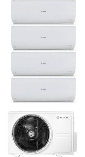 Bosch 9+9+12+18 36000 Btu A++ Enerji Sınıfı R32 Inverter Multi Split Duvar Tipi Klima