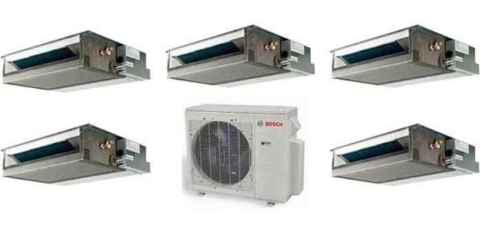 Bosch 42000 Btu A++ Enerji Sınıfı R32 Inverter Multi Split Kanal Tipi Klima