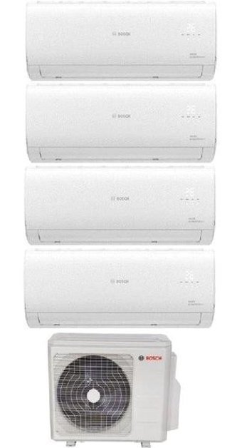 Bosch 12+12+12+12 42000 Btu A++ Enerji Sınıfı R32 Inverter Multi Split Duvar Tipi Klima