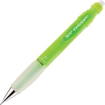 Serve Deep Silgili Plastik Metalik Yeşil 0.7 mm Uçlu Versatil Kalem 12 Adet