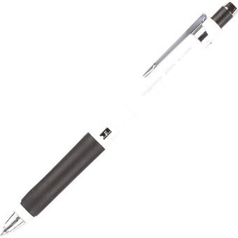 Bigpoint Plus Silgili Metal Metalik Beyaz 0.7 mm Uçlu Versatil Kalem