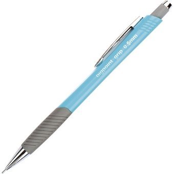 Bigpoint Grip Silgili Plastik Metalik Mavi 0.5 mm Uçlu Versatil Kalem 12 Adet