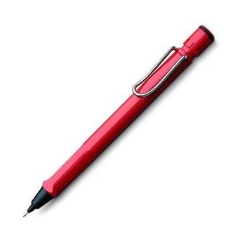 Lamy Safari Metal Metalik Kırmızı 0.5 mm Uçlu Versatil Kalem