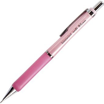 Bigpoint Soft Silgili Metal Metalik Pembe 0.5 mm Uçlu Versatil Kalem 12 Adet