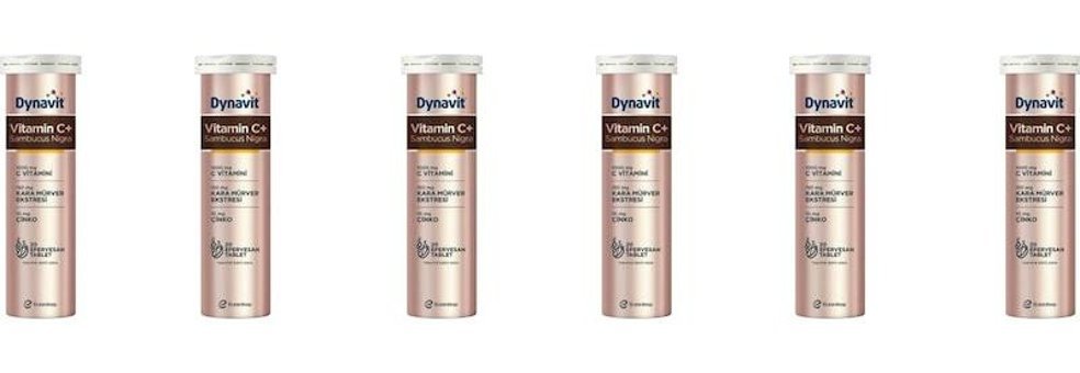 Dynavit Vitamin C Sambucus Nigra Kara Mürver Vitamin 6x20 Tablet
