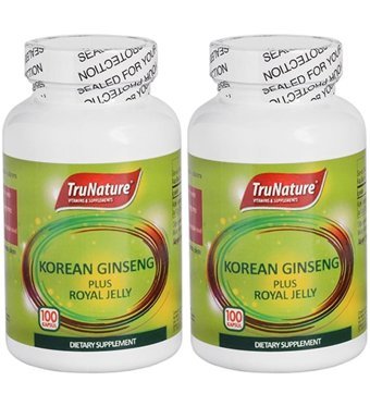 Trunature Korean Ginseng Plus Royal Jelly Vitamin 2x100 Kapsül