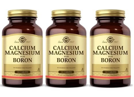 Solgar Calcium Magnesium Plus Boron Vitamin 3x100 Tablet