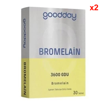 Goodday Bromelain Vitamin 2x30 Tablet