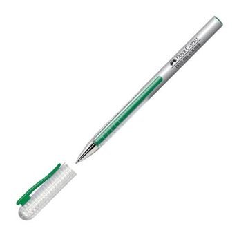 Faber-Castell True Gel Colour Plastik Tek Renkli 0.7 mm Yeşil Tükenmez Kalem