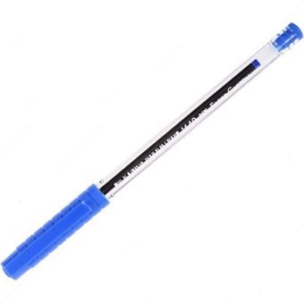 Faber-Castell 1440 Plastik Tek Renkli 0.8 mm Mavi 5'li Tükenmez Kalem