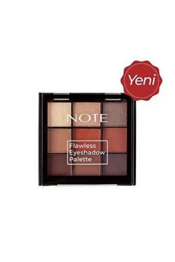 Note Flawless 01 Toz Mat Sedefli Far Paleti