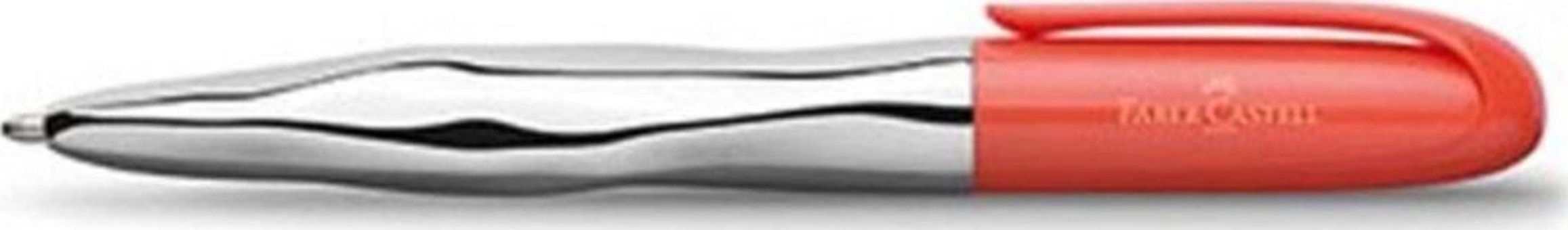 Faber-Castell N'ice Pen Krom Tek Renkli 1.0 mm Siyah Tükenmez Kalem