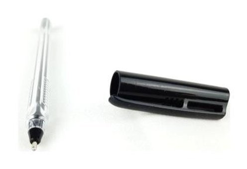 Pensan 2021 Plastik Tek Renkli 1.0 mm İğne Uçlu Siyah 6'lı Tükenmez Kalem