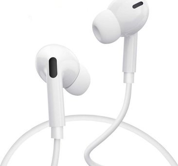 Winex Gfz Hf05 Silikonsuz Mikrofonlu 3.5 mm Jak Kablolu Kulaklık Beyaz