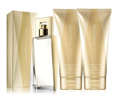 Avon Atraction 3 Parça Kadın Parfüm Seti EDP