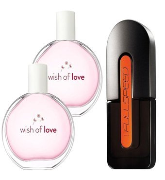 Avon Full Speed-Wish Of Love 3 Parça Unisex Parfüm Seti EDT