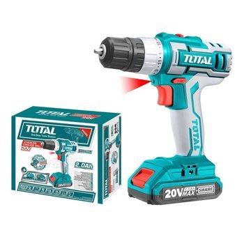 Total TDLI20024 20 V 2 Ah Kömürsüz Darbeli Akülü Vidalama Makinesi