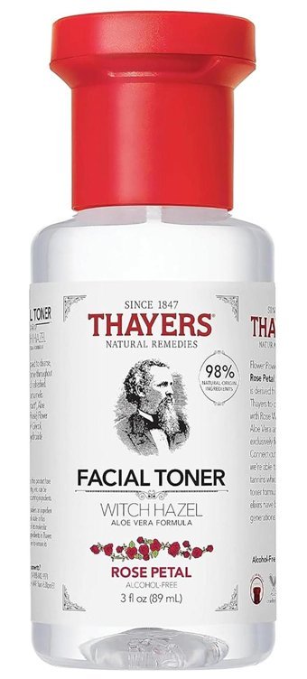 Thayers Cadı Fındığı ve Gül Yaprağı Tüm Ciltler İçin Yüz Temizleyici Losyon Tonik 89 ml