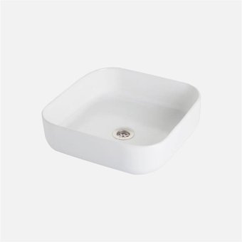 Güral Vit Nova Tekli 42 cm Seramik Tezgah Üstü Çanak Lavabo Beyaz
