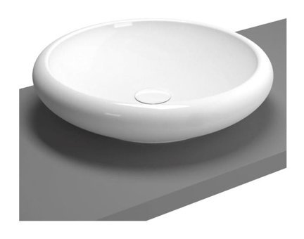 Vitra Istanbul Tekli 50 cm Seramik Tezgah Üstü Çanak Lavabo Beyaz