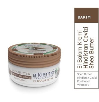Alldermo Laboratories Hindistan Cevizli Tüm Ciltler İçin El Kremi 150 ml