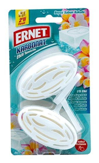 Ernet Beyaz Sabun Kokulu Tuvalet Temizleyici 2x40 gr