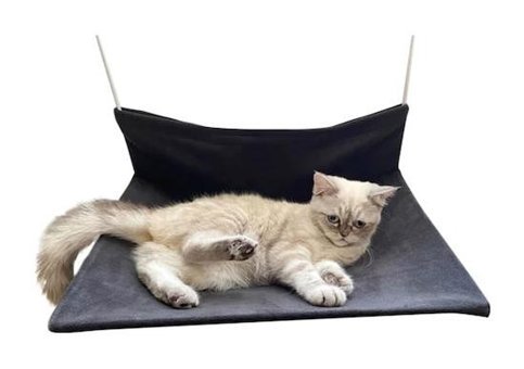 Herniks 47 x 35 cm Kalorifer Kedi Yatağı Gri
