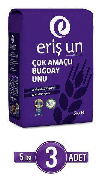 Eriş Çok Amaçlı Un 3x5 kg