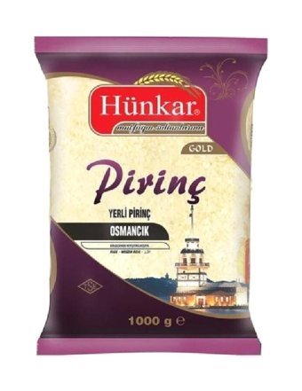Hünkar Yerli Osmancık Pilavlık Pirinç 1 kg