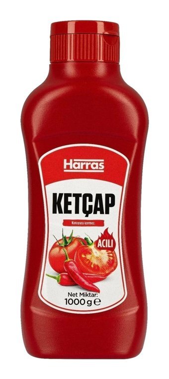 Harras Acılı Ketçap 1 kg