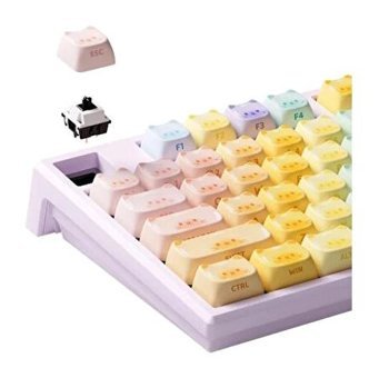 Akko Monsgeek Mg108B Colorful Cats RGB Switch Kablosuz Çok Renkli Mekanik Gaming Klavye