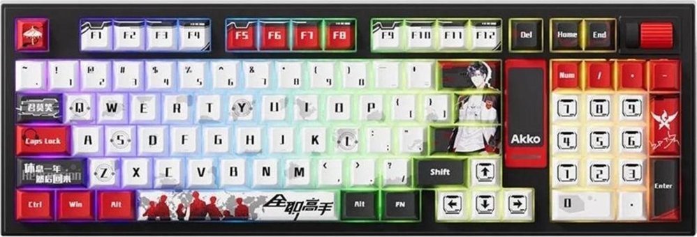 Akko The King’S Avatar 5098B RGB Switch Kablosuz Çok Renkli Mekanik Gaming Klavye