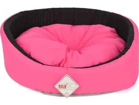Flip Butterfly Tek Fonksiyonlu 45 cm Simit Kedi Yatağı Pembe