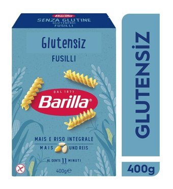 Barilla Glutensiz Fusilli Makarna 400 gr