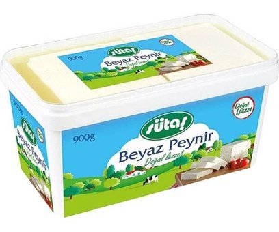 Sütaş Tam Yağlı İnek Beyaz Peynir 4x900 gr