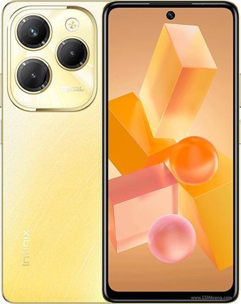 Infinix Hot 40 Pro 128 GB Hafıza 8 GB Ram 6.78 inç 108 MP Çift Hatlı IPS LCD Ekran Android Akıllı Cep Telefonu Altın