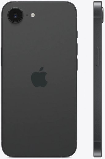 Apple iPhone 16e 1 TB Hafıza 8 GB Ram 6.1 inç 48 MP Çift Hatlı OLED Ekran iOS Akıllı Cep Telefonu Siyah