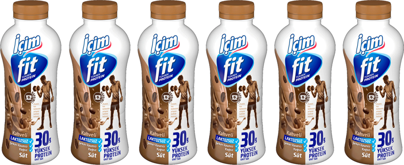 İçim Fit Laktozsuz Kahveli Süt 6x400 ml