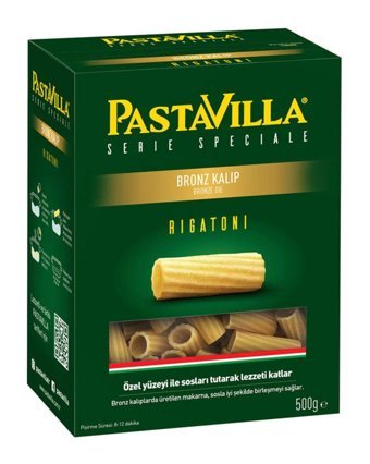 Pastavilla Bronz Rigatoni Makarna 500 gr