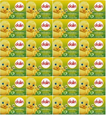 Dalin Nem ve Koruma Avokado Katı Bebek Sabunu 24x100 gr