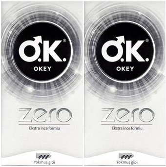 Okey Zero Ultra İnce Prezervatif 2x20'li