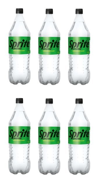 Sprite Şekersiz Limonlu Gazoz 6x1 lt