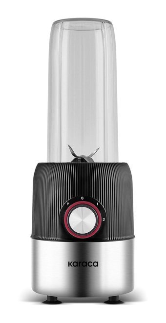 Karaca Blend ve Rush 650 ml Plastik Kişisel 4 Bıçaklı Smoothie Blender Siyah